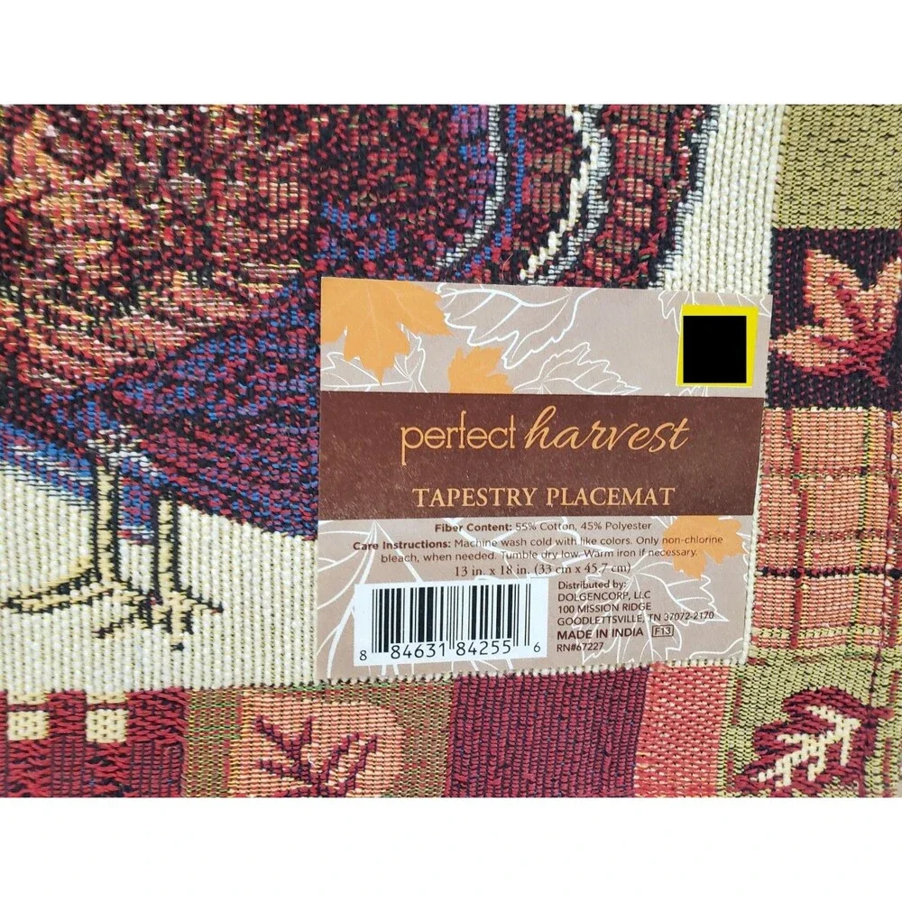 Set of 2 Tapestry Placemats,13